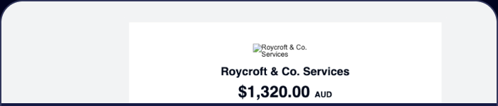 Roycroft & Co payment